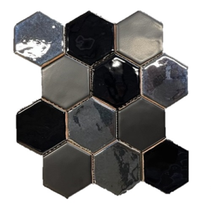 hexagonale-mosaic-black-metal-28x30-cm-9634