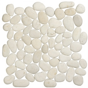 stone pebbles white